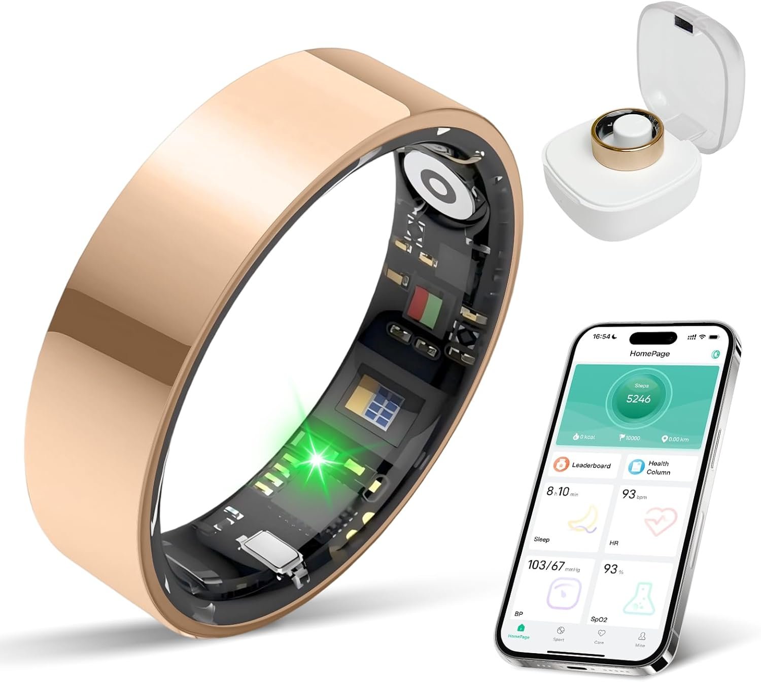 Smart Ring with Health Monitoring